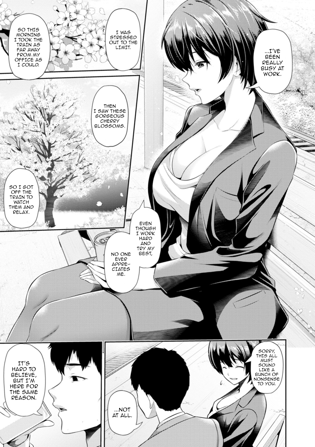 Hentai Manga Comic-A Cherry Blossom On A Winter Night-Read-3